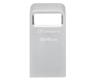 KINGSTON DataTraveler Micro 64GB, 200MB/s, USB 3.2 Gen 1, Metal - 1045290 - zdjęcie 1